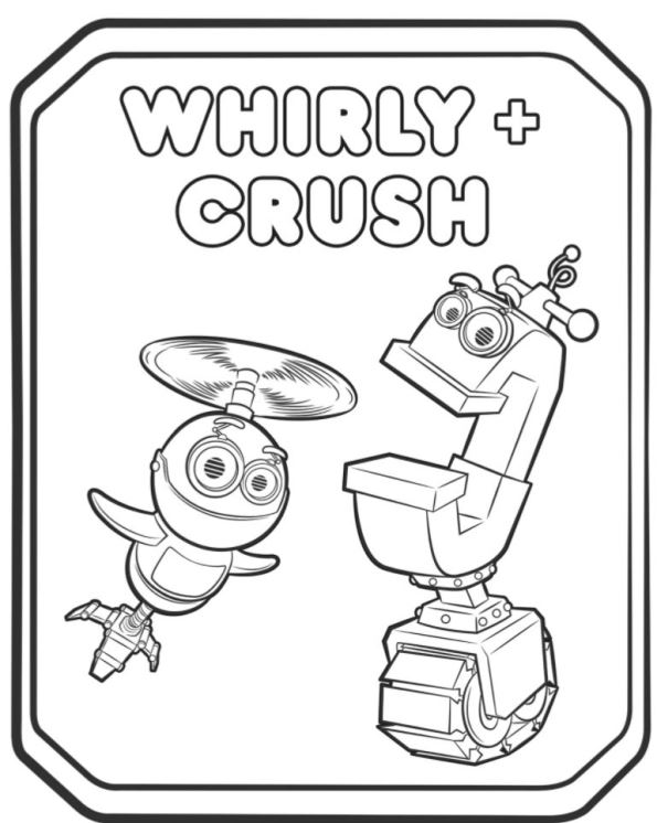 Kids n fun 14 Coloring Pages Of Rusty Rivets